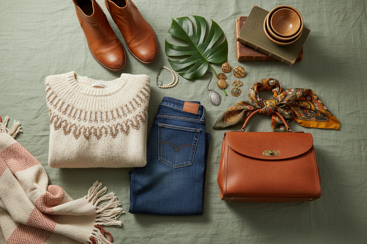 Curated resale and vintage items