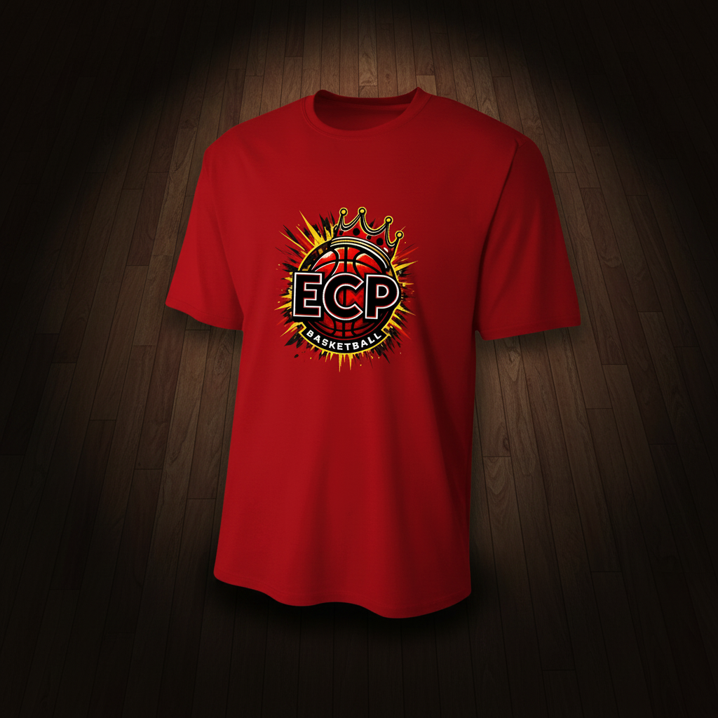 East Coast Prep Logo Tee – Red