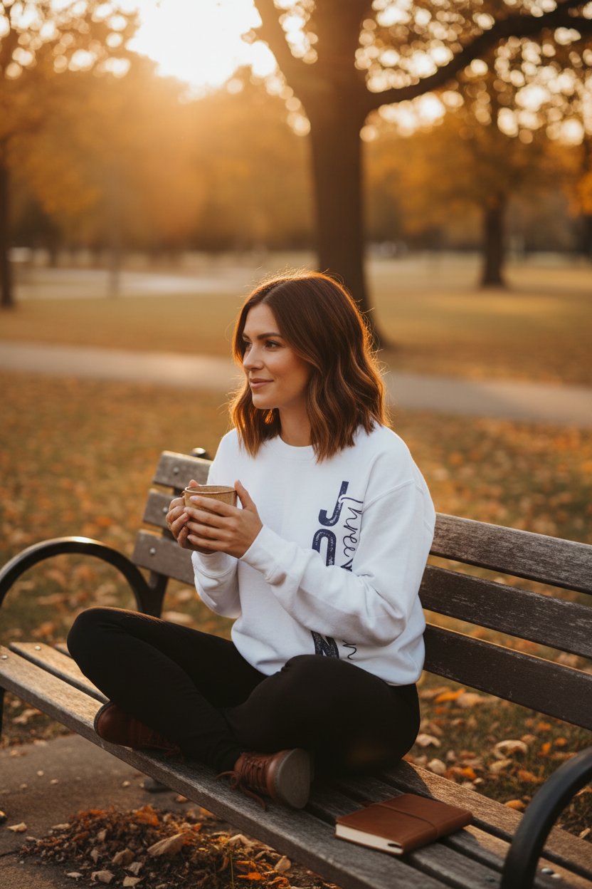 John 3:16 'For God So Loved The World' Crewneck Sweatshirt