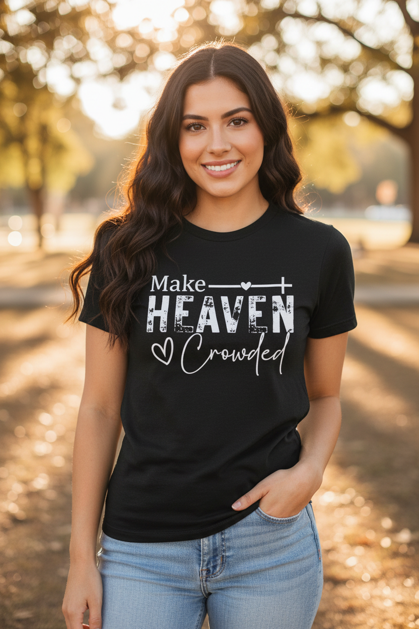 Make Heaven Crowded Tee